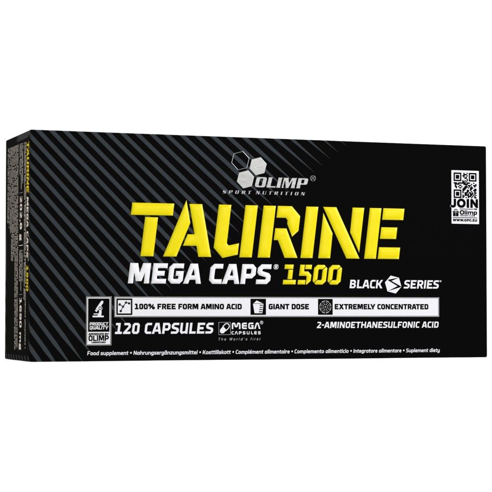 Taurine Mega Caps - 120 kapsul