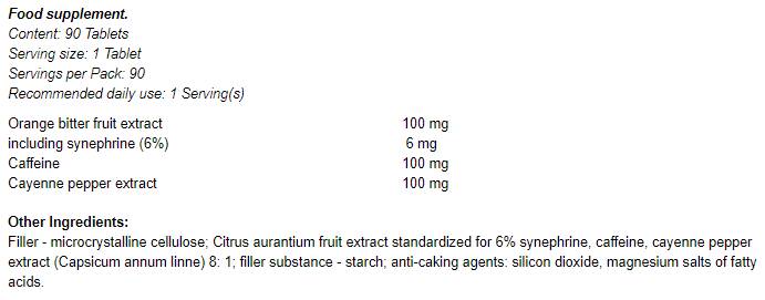 Termo 3D maščobe 90 tablet