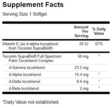 Tocomin suprabio 60 gel kapsul