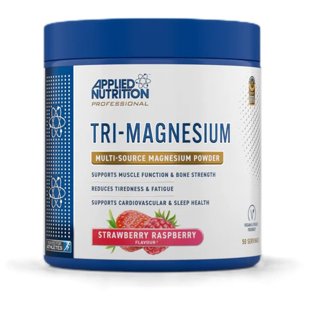 Tri-magnezij v prahu | Bisglicinat, taurate in citrat - 200 gramov