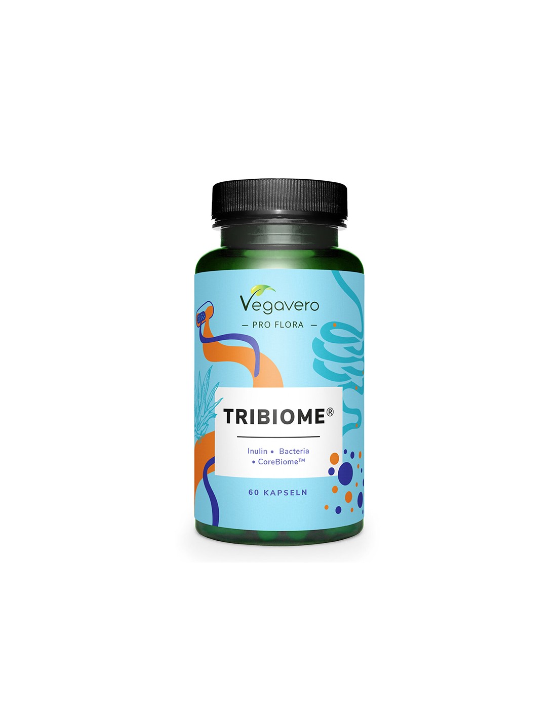 Inulin + Probiotic Tribiome® - 10 milijard aktivnih probiotikov, 60 kapsul