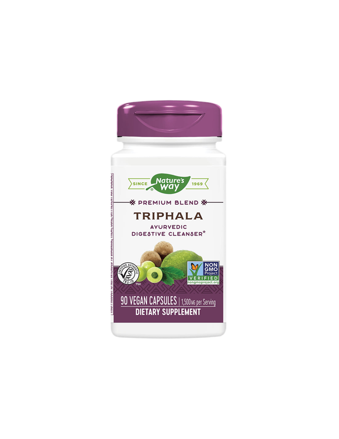 Triphala 500 mg - 90 kapsul