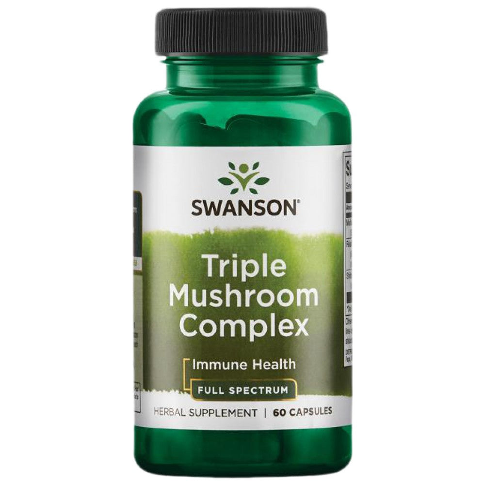 Trojni gobovi kompleks 600 mg - 60 kapsul