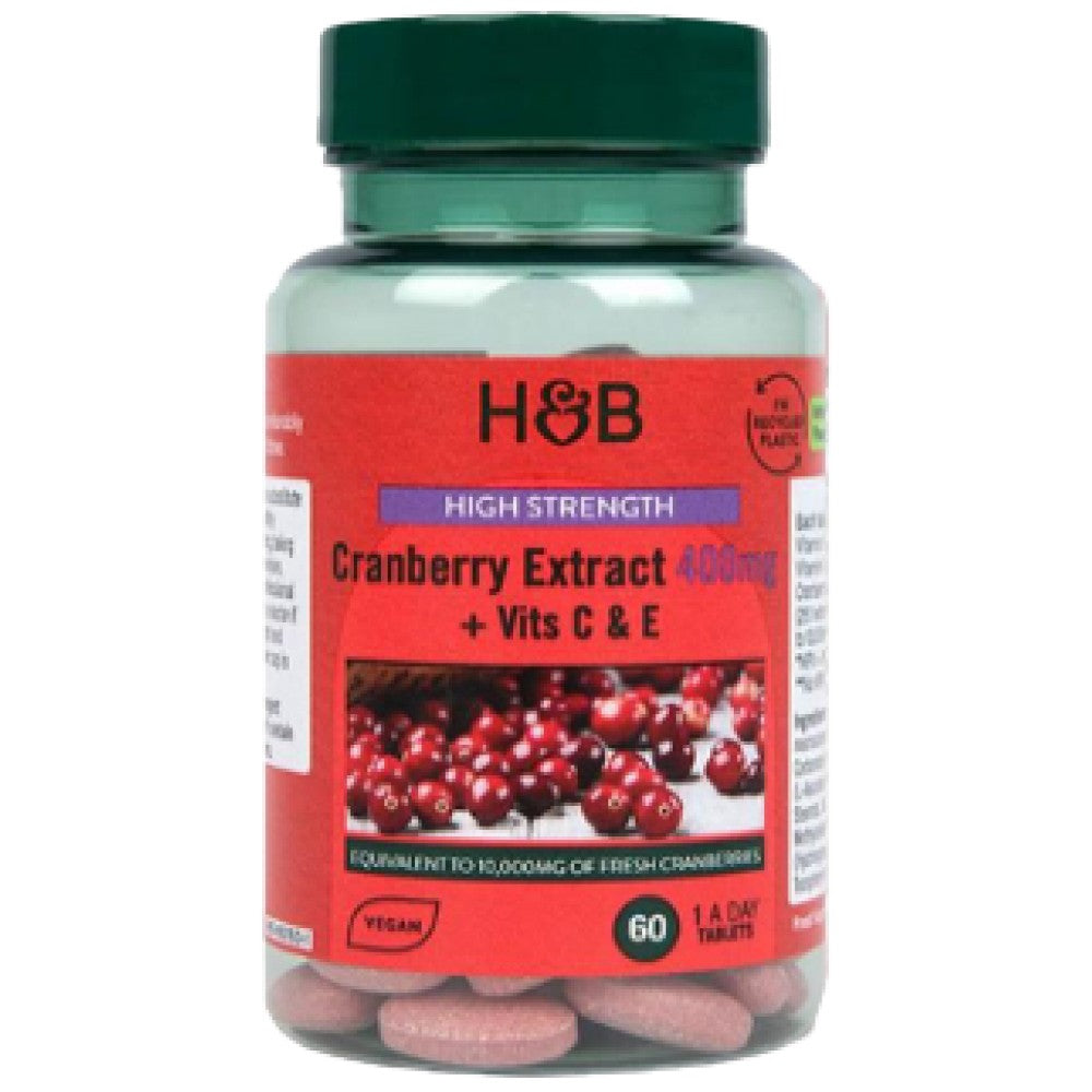 Trojna moč brusničnega koncentrata 400 mg - 60 tablet