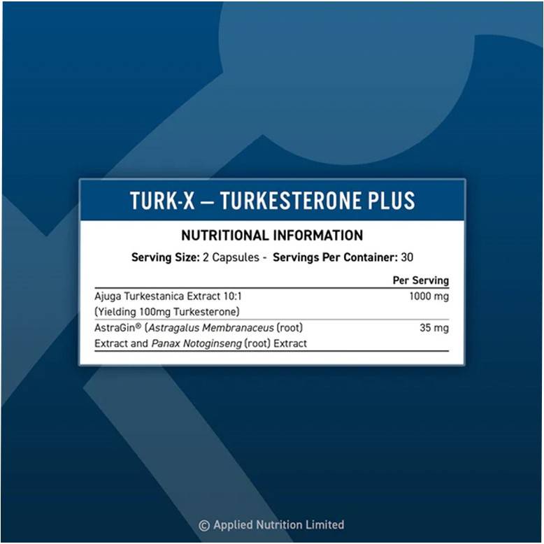 Turk-x | Turkesterone 500 mg - 60 kapsul