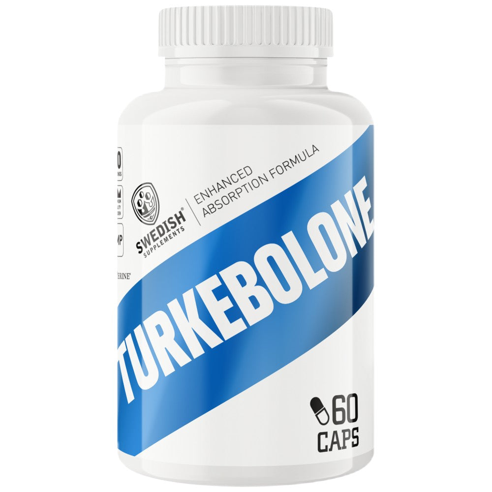 Turkebolone | Turkesteron 500 mg z bioperinom® - 60 kapsul