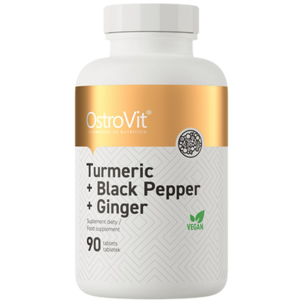 Kurkuma + črni poper + ingver 90 tablet