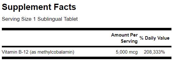 Ultra vitamin B-12 visoka absorpcija 60 tablet