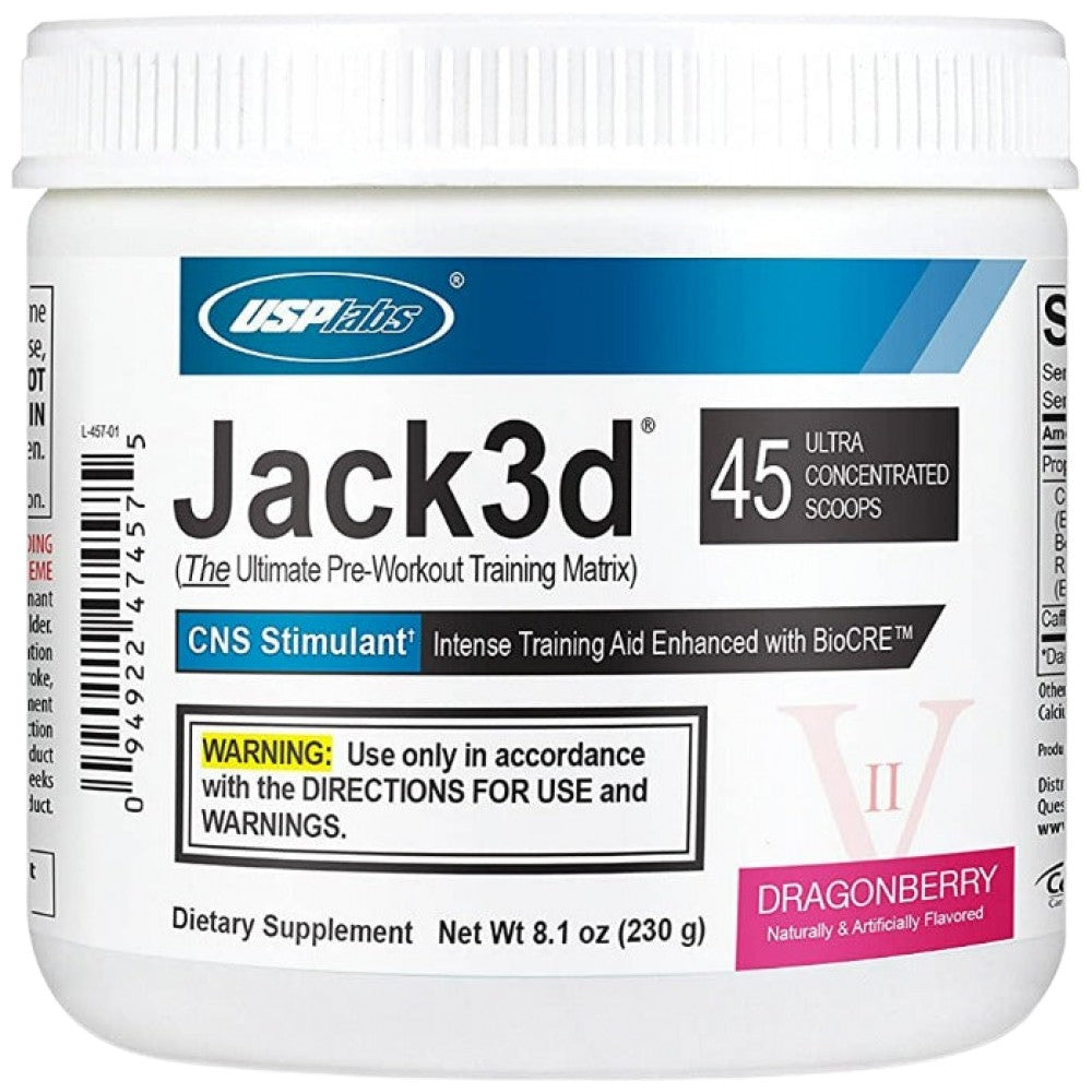 Jack3d - Napredna formula - 250 gramov