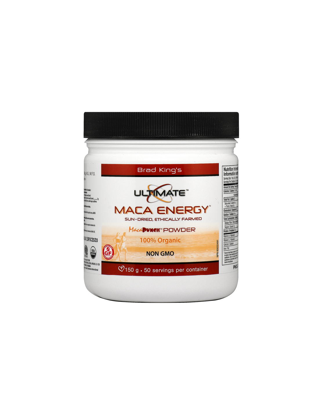 Ultimate® Maca Energy Organic/ Maca 150 g v prahu x 50 odmerkov <tc>Natural Factors</tc>