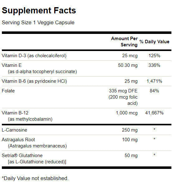 Ultra Telomere Advantage - 60 kapsul