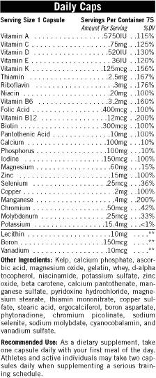 Dnevne kapice 75 kapsul