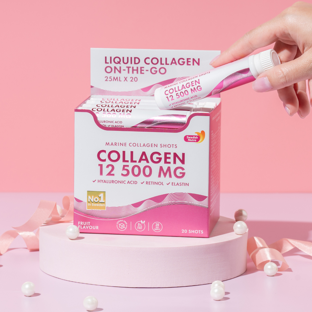 Ribji kolagen 12.500 mg z retinolom, elastinom in hialuronsko kislino - 20 x 25 ml