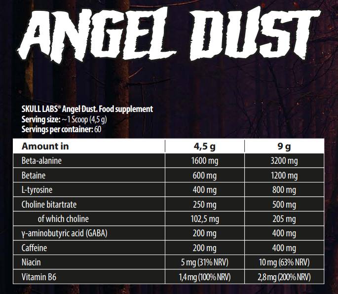 Angelski prah pred vadbo / Energizer v naslednjem rodu-270 gramov