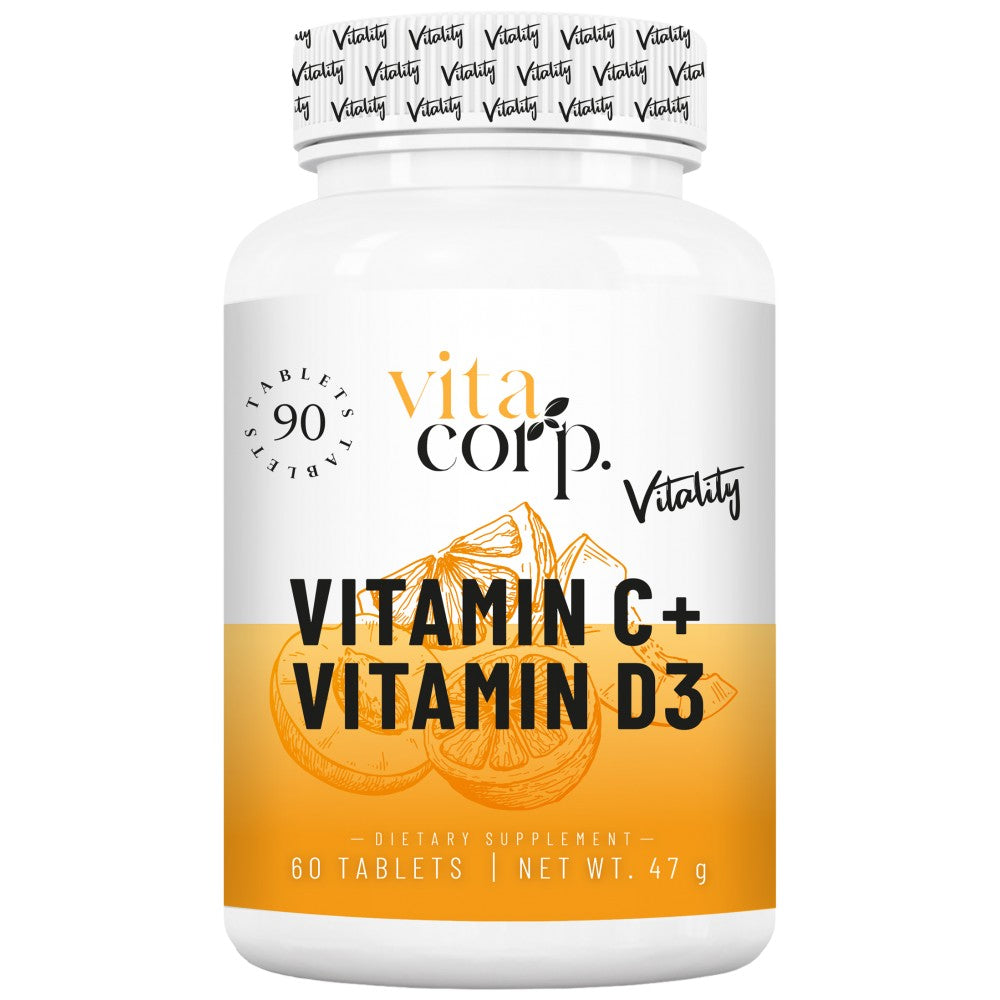 Vitamin C + vitamin D Vitalnost - 90 tablet