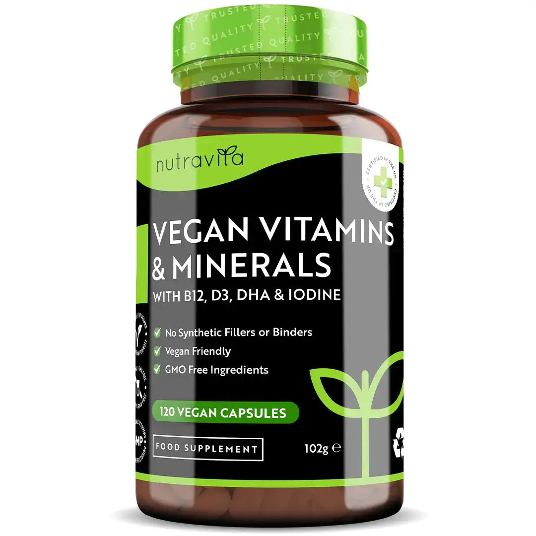 Veganski esencialni multivitamin /120 kapsul, 120 dni/ <tc>Nutravita</tc>