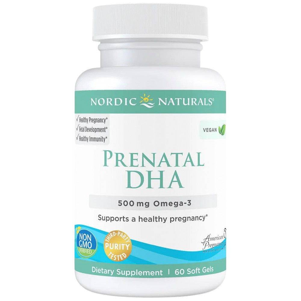 Veganski prenatalni DHA - 60 softgelov
