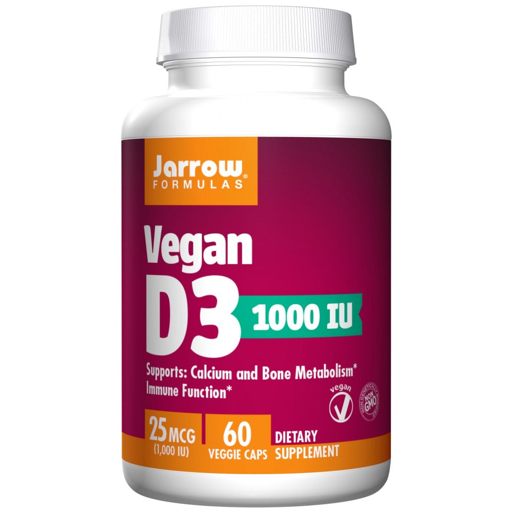 Vegan vitamin D3 1000 iu 60 kapsul