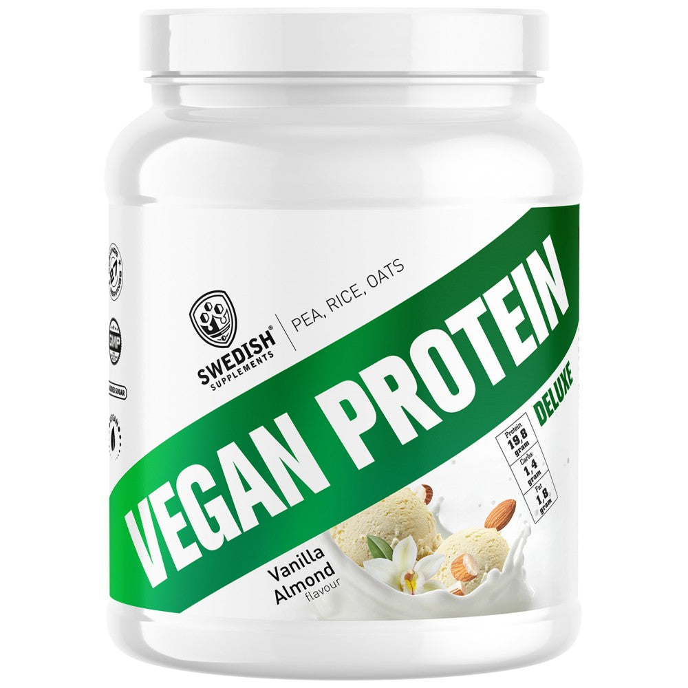 Veganski protein Deluxe | od graha, riža in oves - 750 gramov