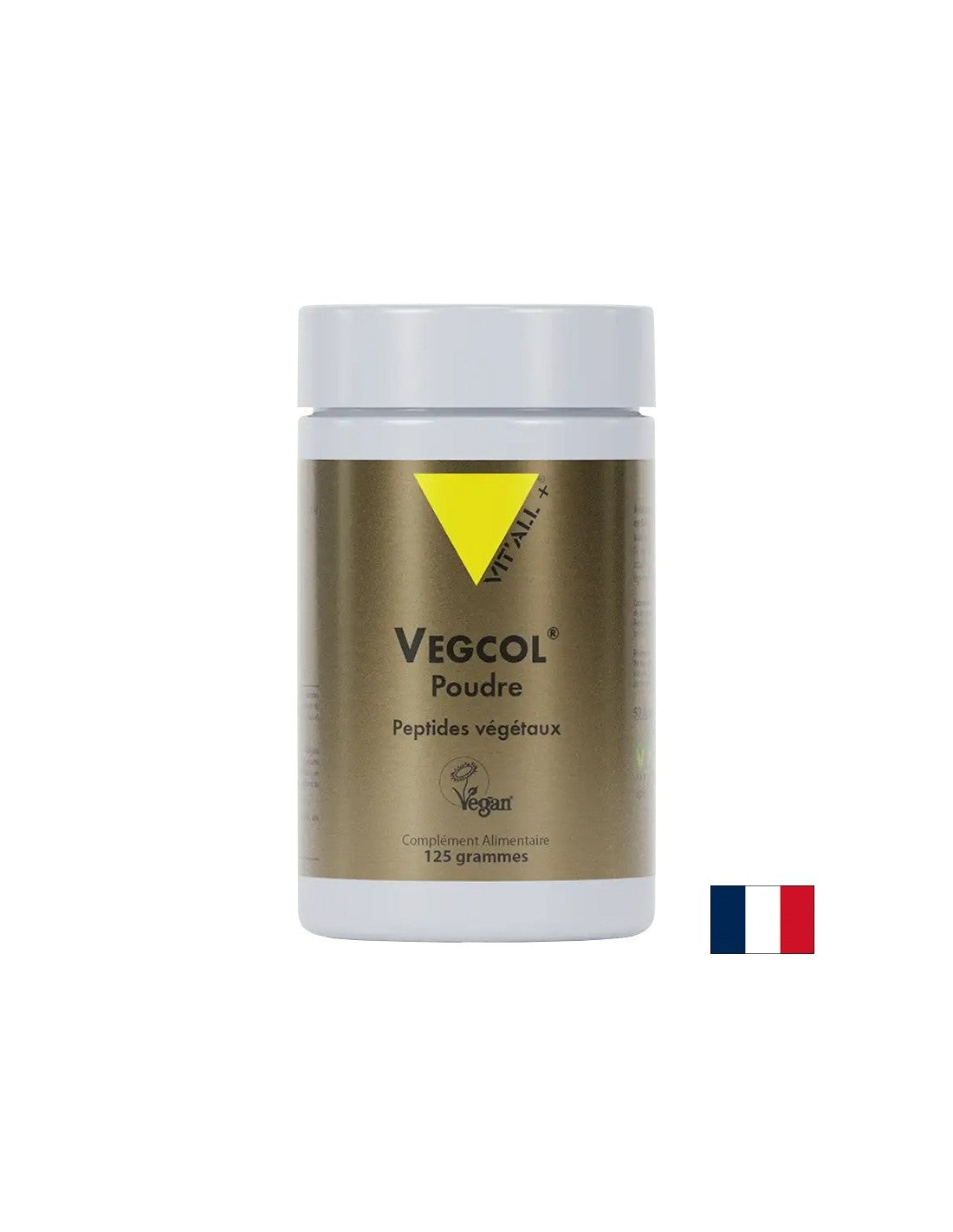 Čudovita koža - rastlinski peptidi (iz brokolija in korenja) Vegcol®, 125 g prahu