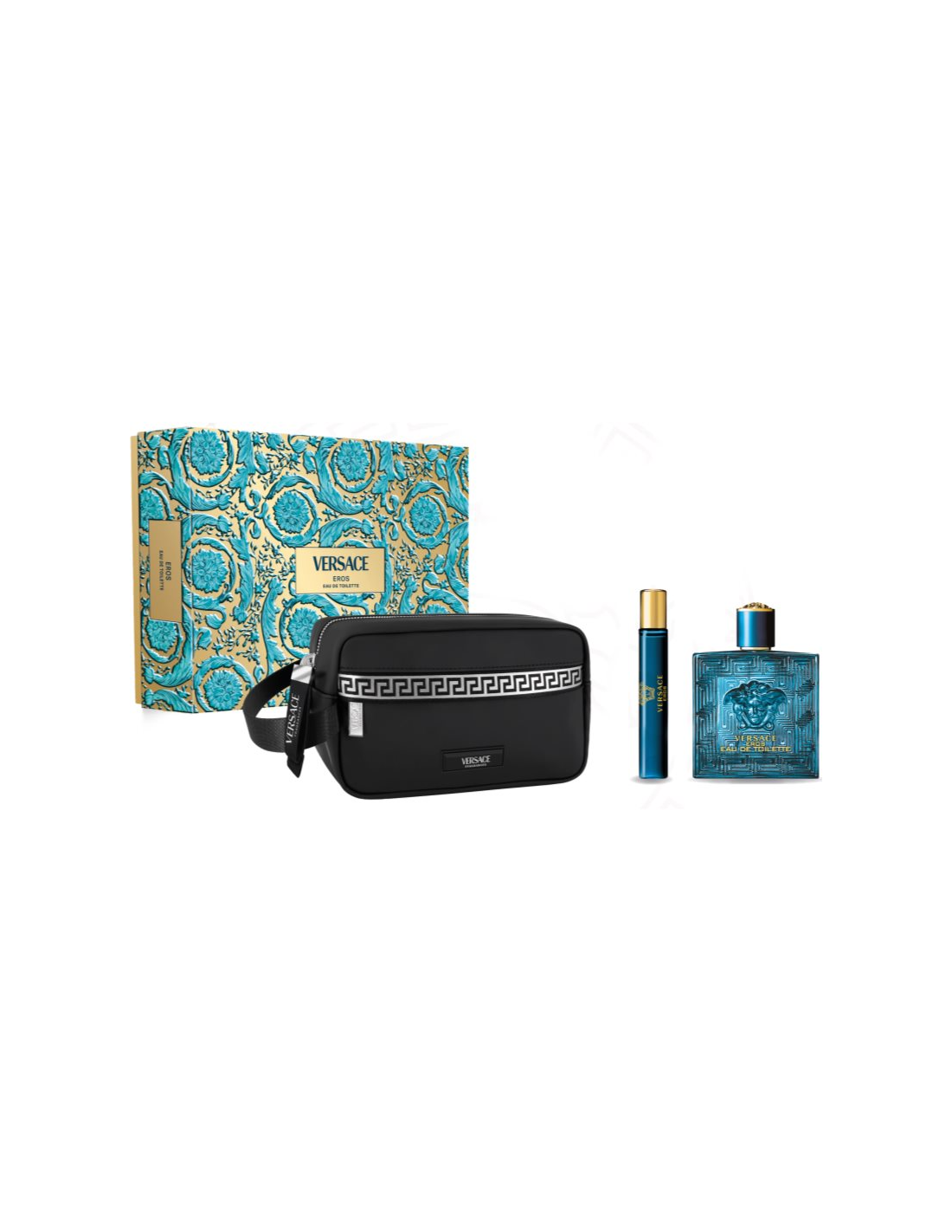 <tc>VERSACE</tc> Eros Eau De Toilette Spray 100 ml božični set 3 kosi