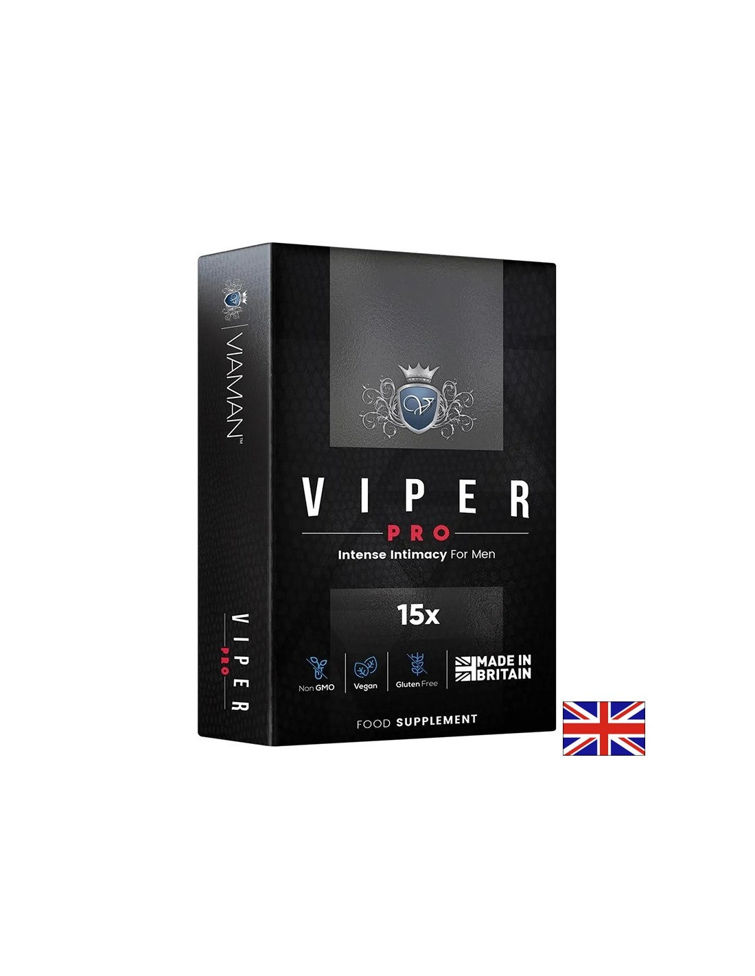 Afrodisiak za moške Viper Pro, 15 kapsul