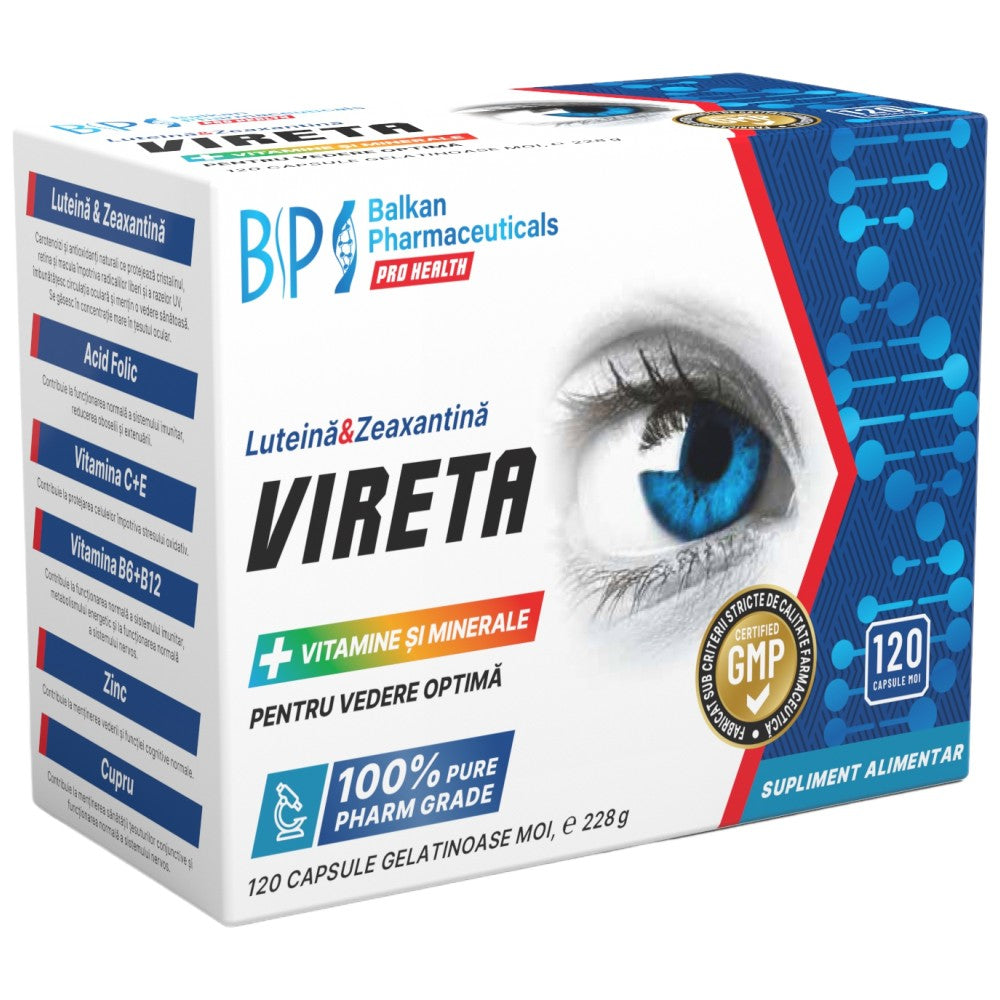 Vireta | Optimalna vizija - 120 kapsul