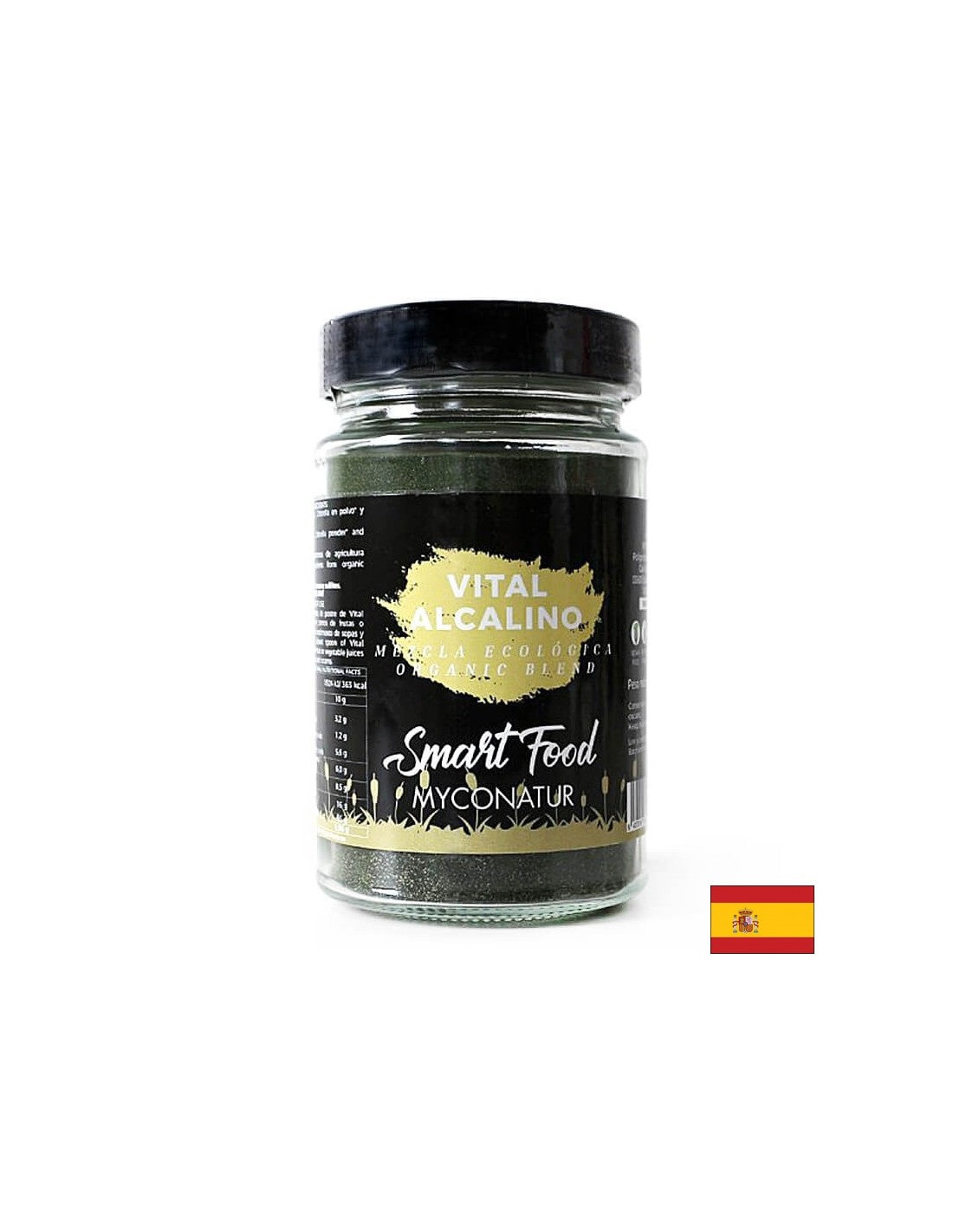 Vital alcalino, Bio - Mešanica organskih alg za alkalno ravnovesje, 180 g <tc>Myconatur</tc>