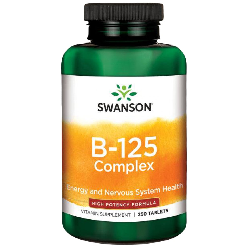 Kompleks vitamina B -125 - kapsule z visoko močjo 250
