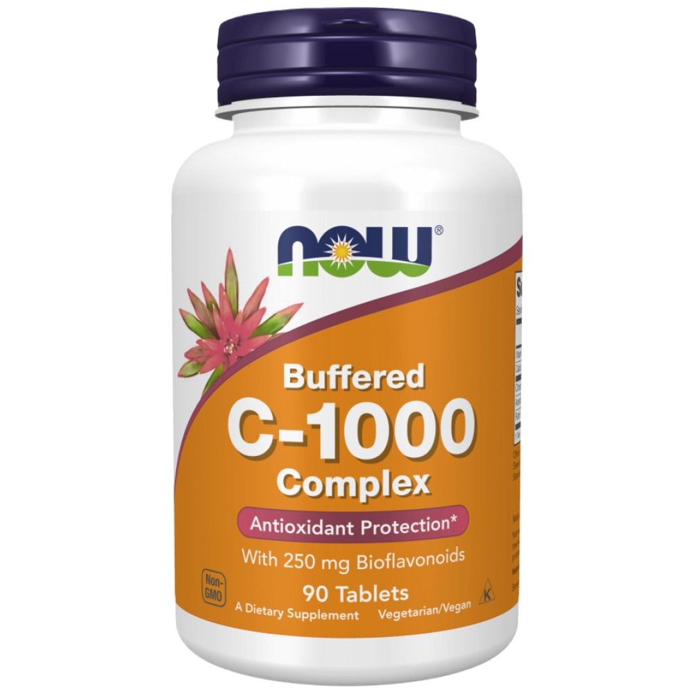 Kompleks vitamina C -1000 - puferiran s 250 mg bioflavonoidov - 180 tablet