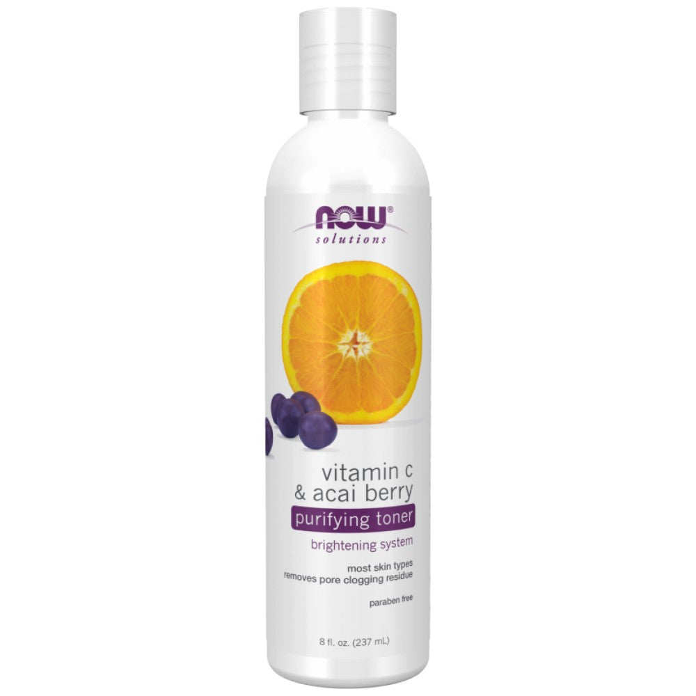 Toner za čiščenje vitamina C & Acai Berry | Brez parabena - 237 ml