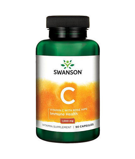Vitamin C z vrtnimi boki 1000 mg - 90 kapsul