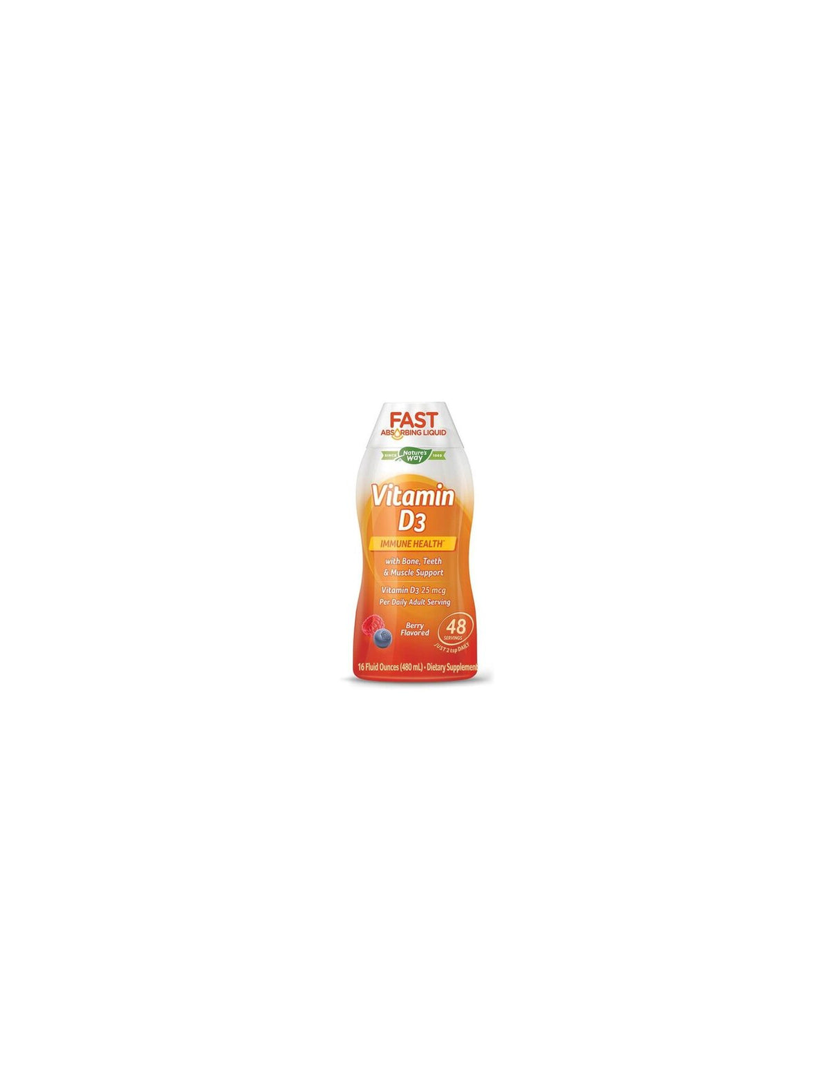 Vitamin D3 hitro absorbira tekočina / vitamin D3 x 480 ml Narava pot