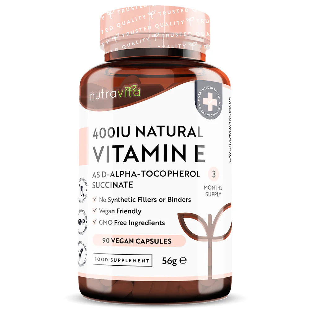 Naravni vitamin E 400IU 90 VCAPS