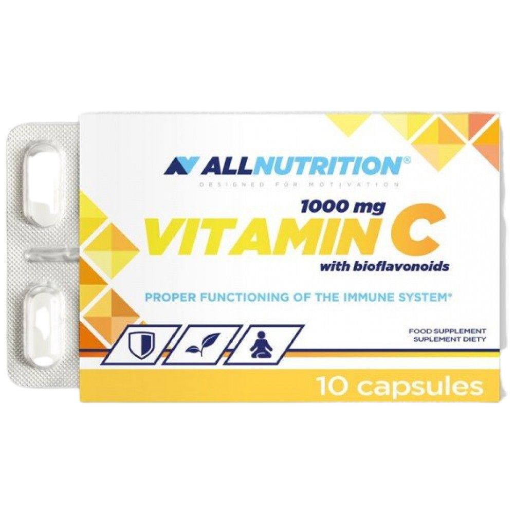 Vitamin C 1000 mg | z bioflavonoidi - 10 kapsul