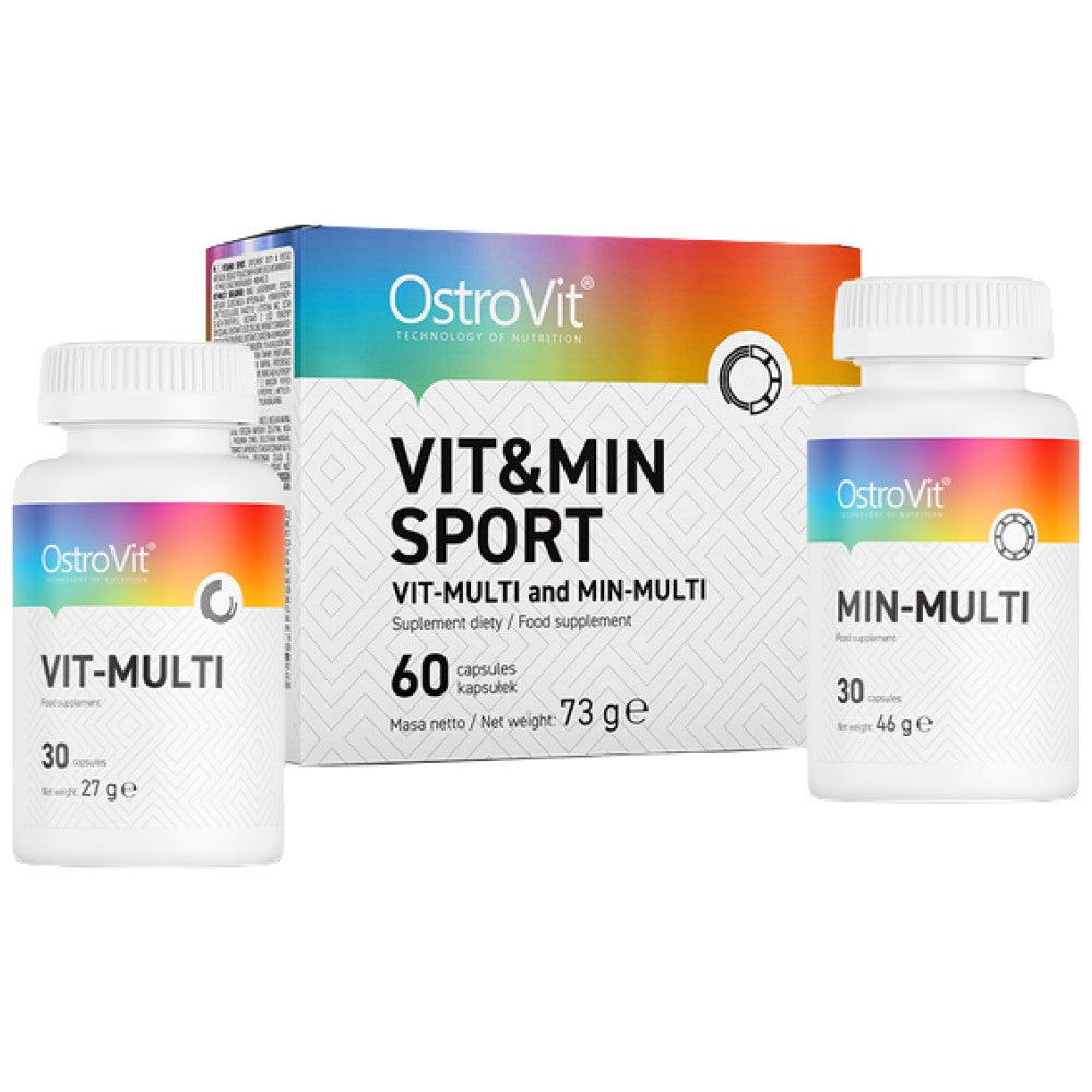 Kapsule Vitandmin Sport / Vit-Multi in Min-Multi Formula 2 x 30
