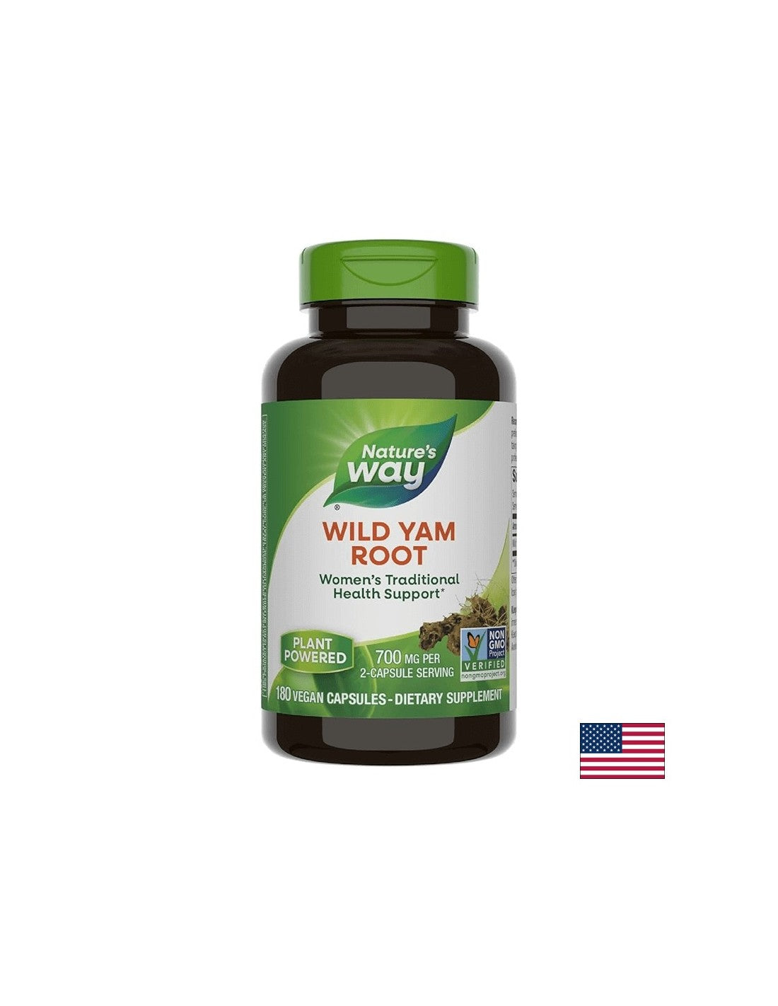 Divji koren Yam 425 mg - 180 kapsul