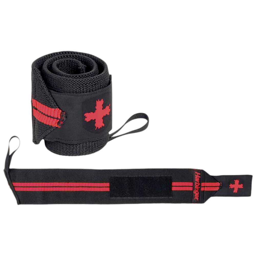 WristWraps / Rdeča črta - črna