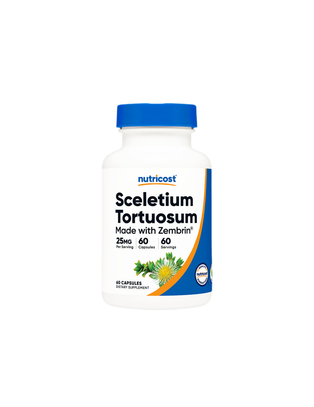 Stres in anksioznost - Zembrin (Sceletium tortuosum), 25 mg x 60 kapsul <tc>Nutricost</tc>