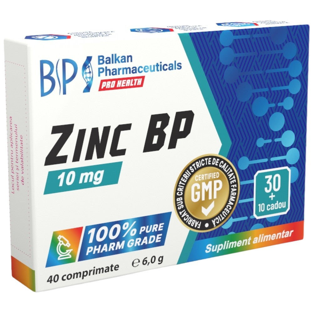 Cink bp 10 mg - 40 tablet