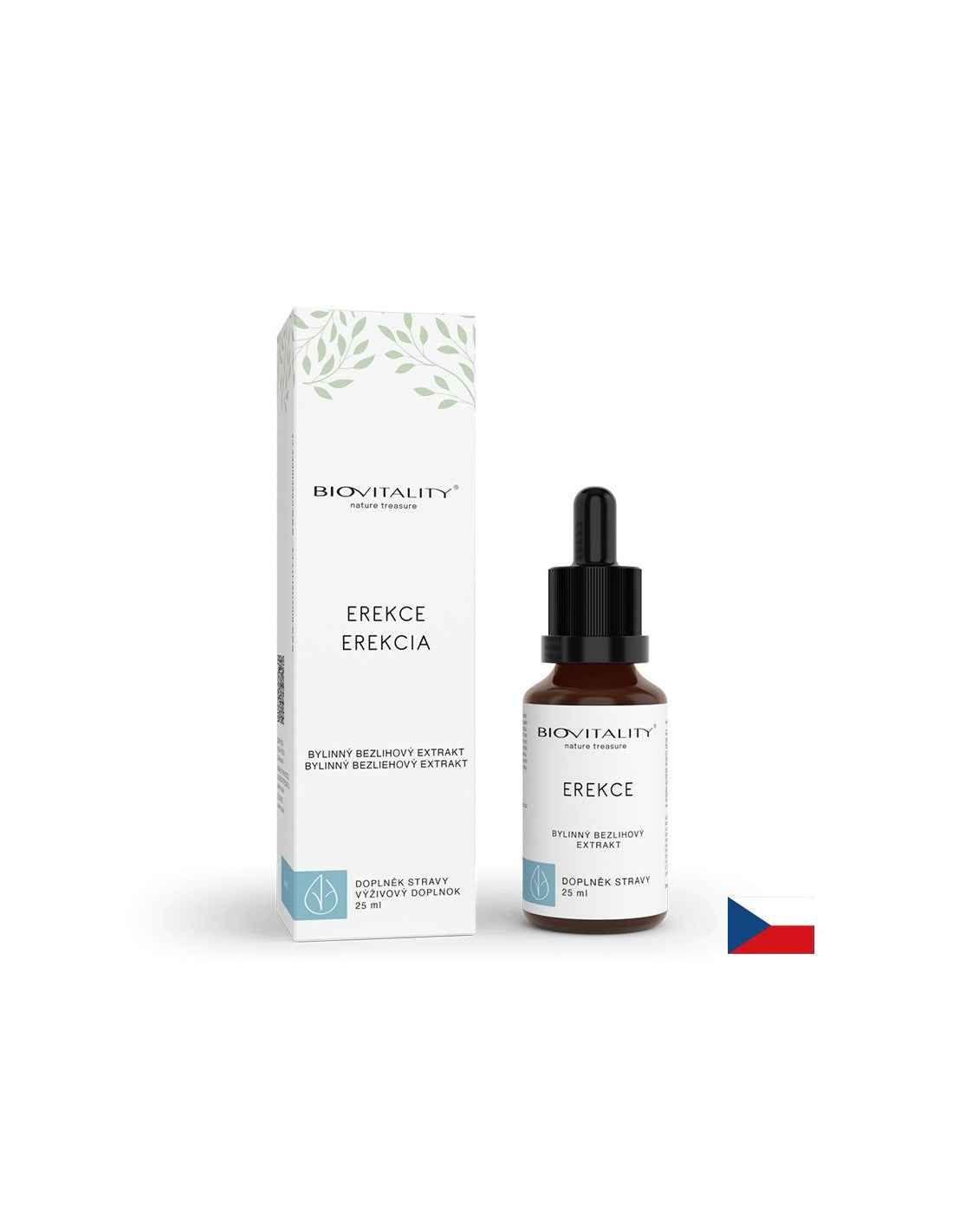 Afrodisiak za moške Biovitalnost®, 25 ml tinkture (brez alkohola)