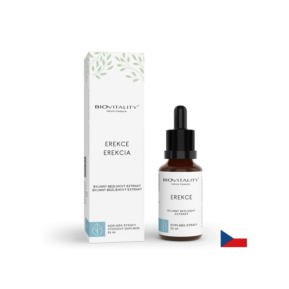 Afrodisiak za moške Biovitalnost®, 25 ml tinkture (brez alkohola)