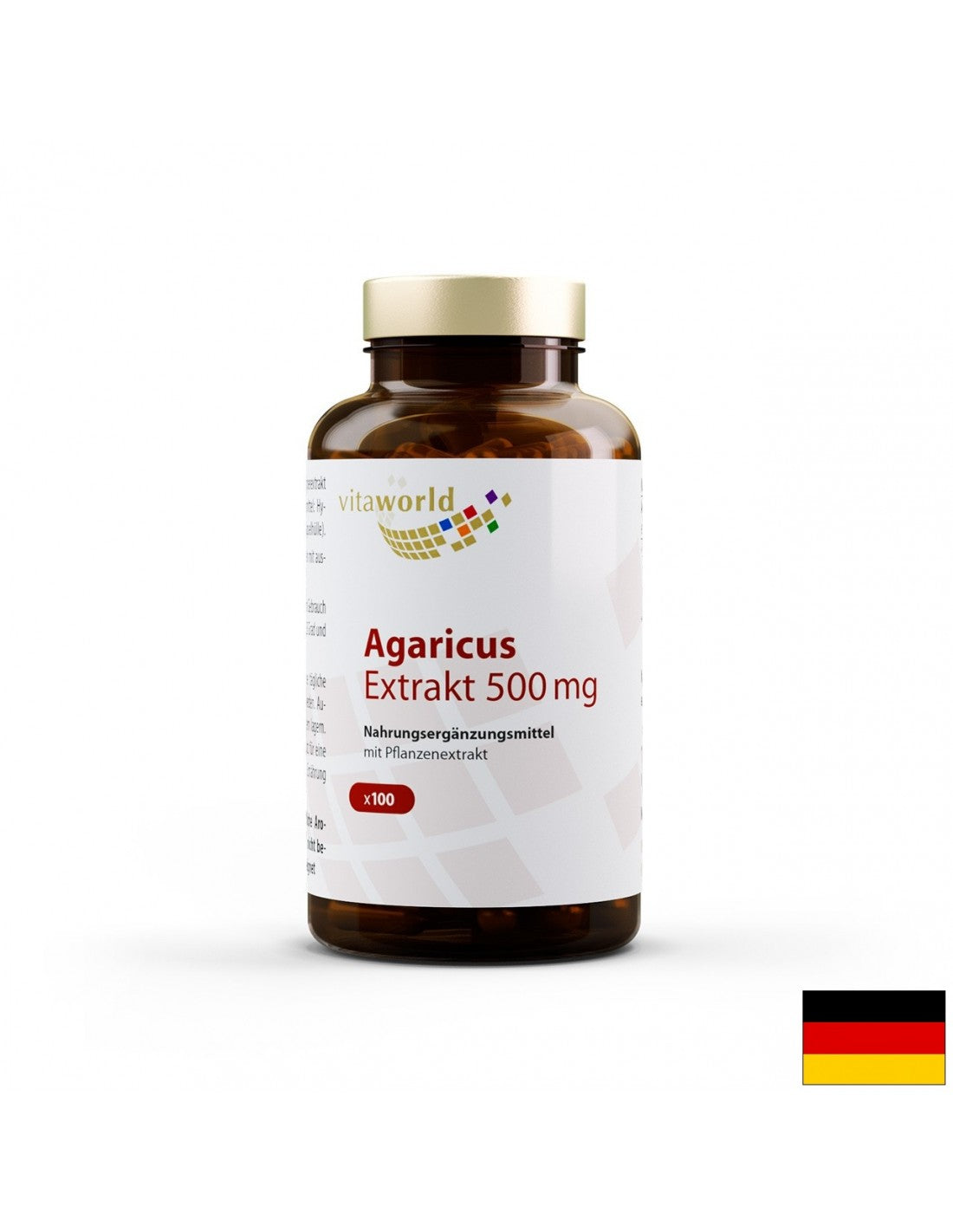 Agaricus Extract 500mg, 100 kapsul
