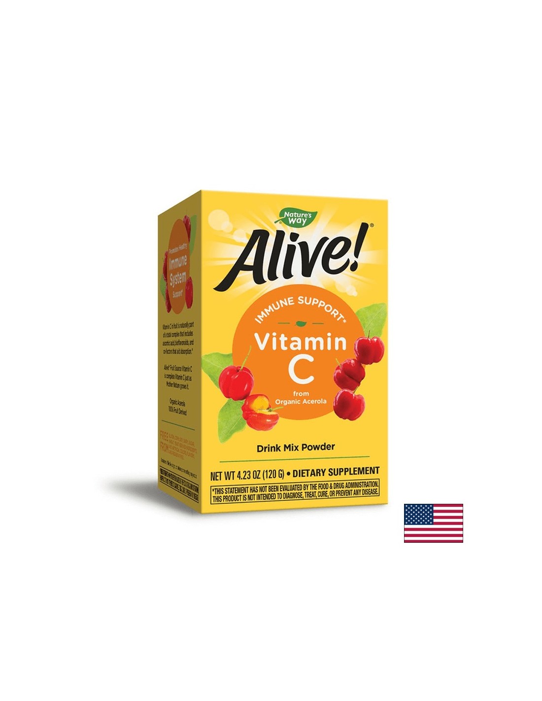 <tc>Alive</tc>! Vitamin C v prahu - 120 gramov