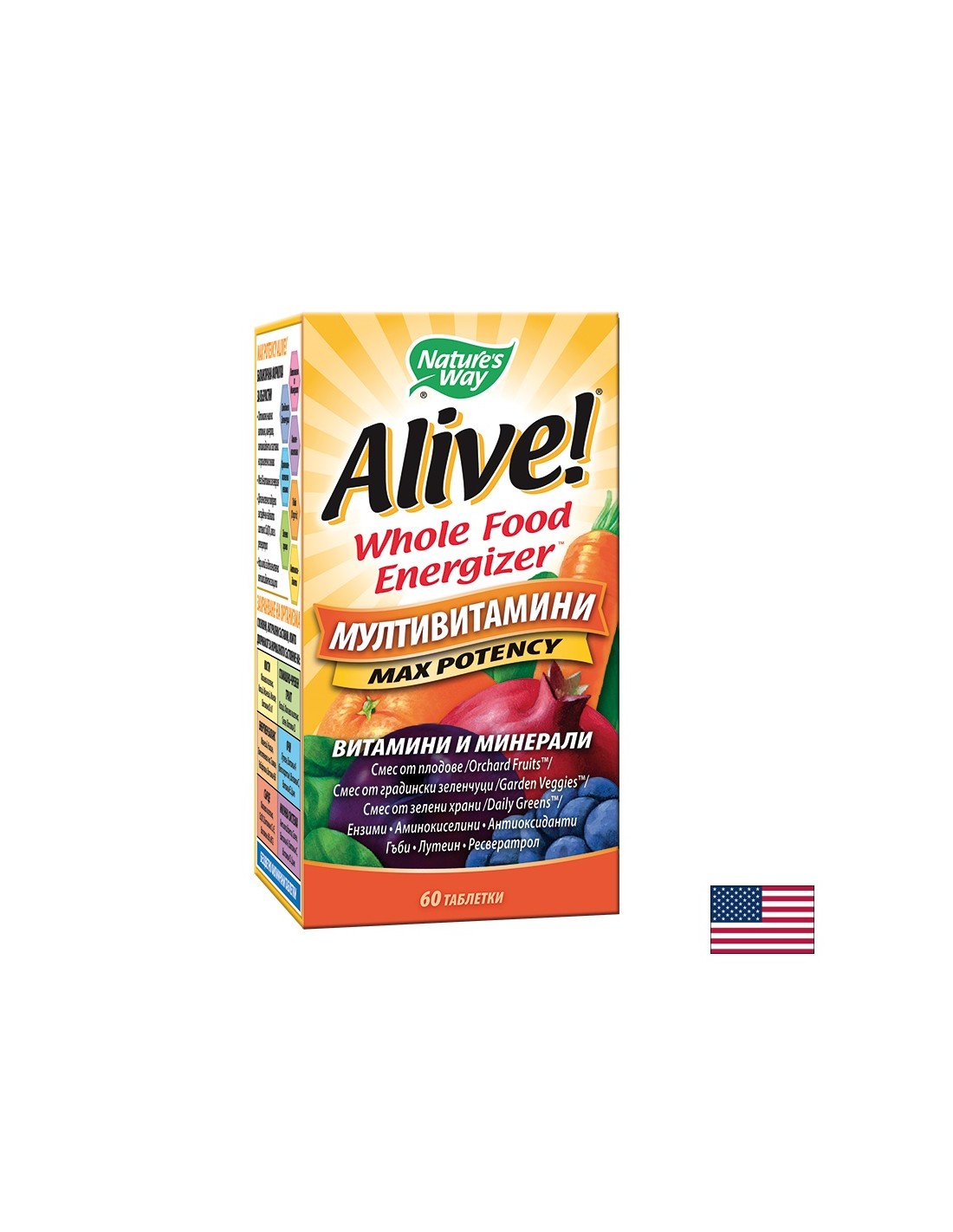 <tc>Alive</tc>! Multivitamin - 60 tablet