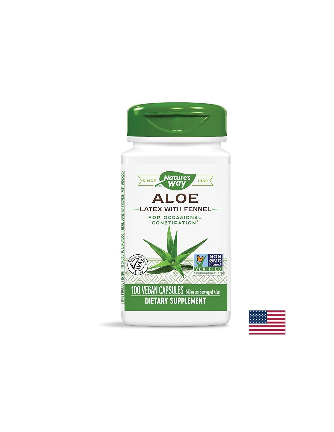 Aloe vera 275 mg - 100 kapsul