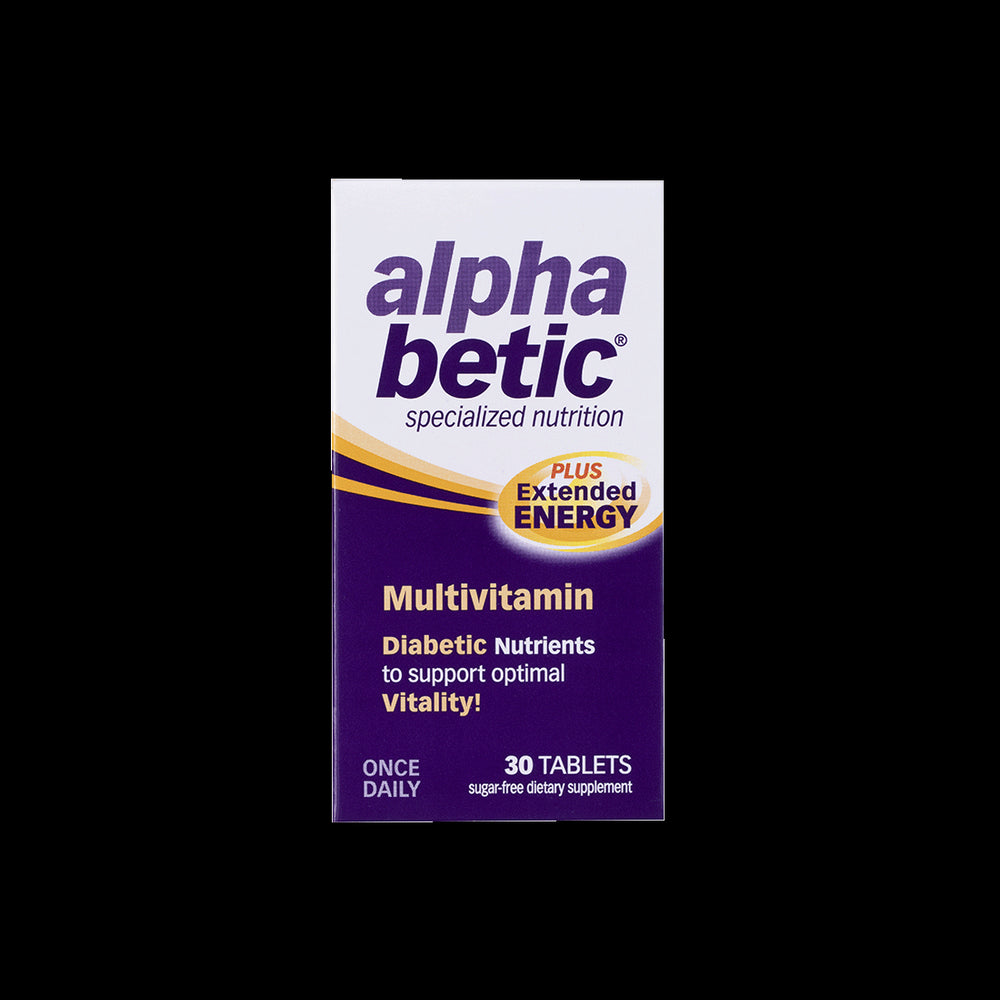 Energiranje multivitaminov za diabetike - Alpha Betic®, 30 tablet