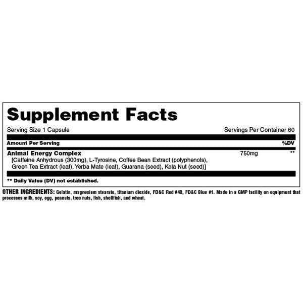 Živalska energija - 60 kapsul