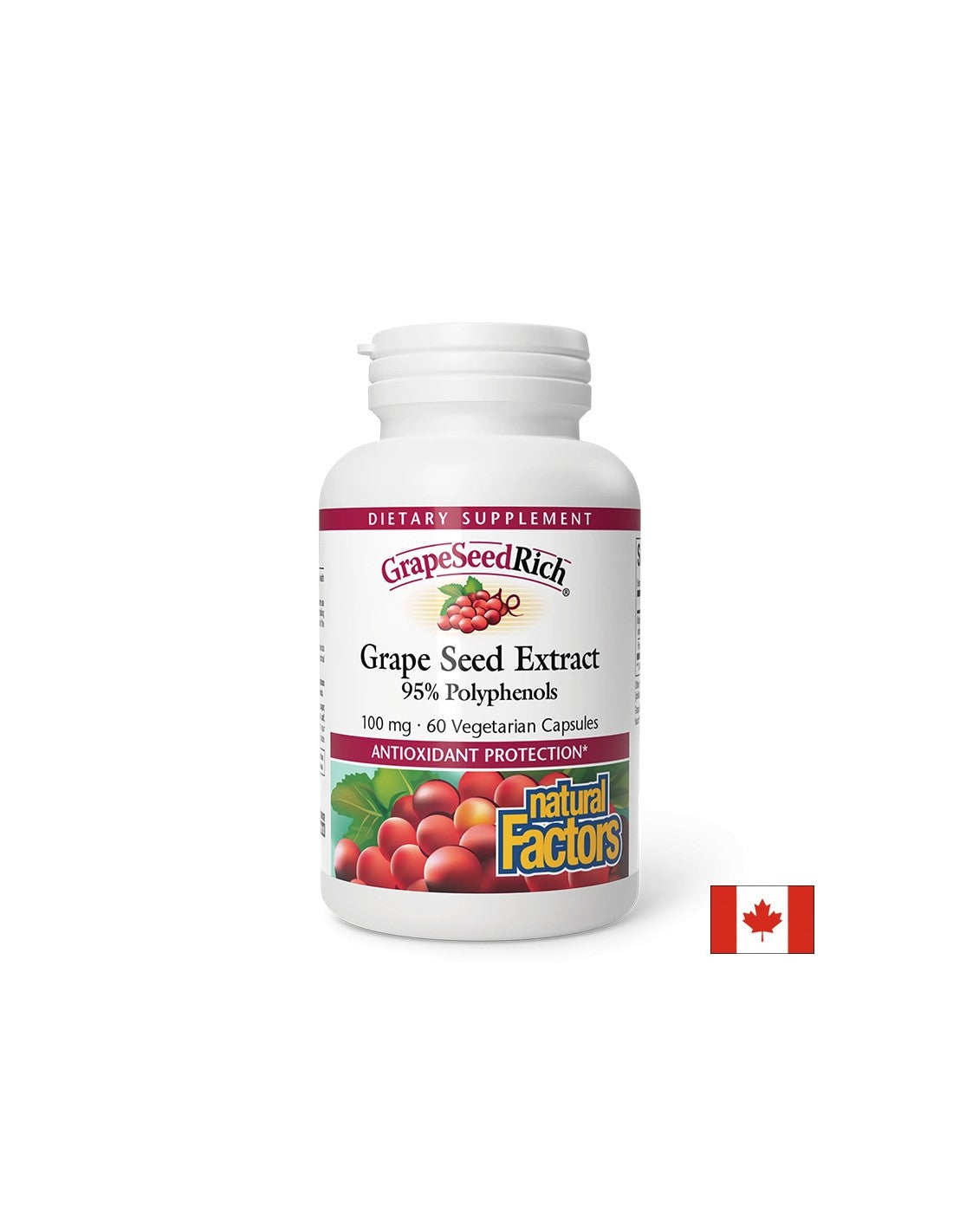 Grapeseedrich | Ekstrakt grozdnih semen 100 mg - 60 kapsul