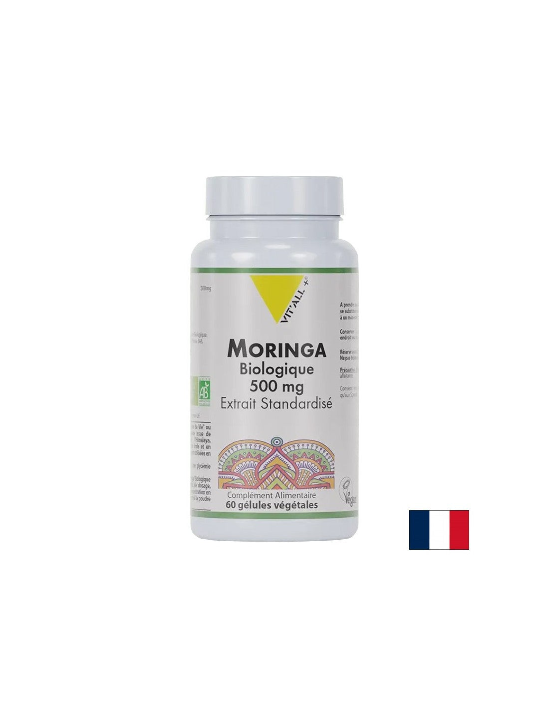 Antioksidant in močna imunost - Moringa, organska, 500 mg x 60 kapsul
